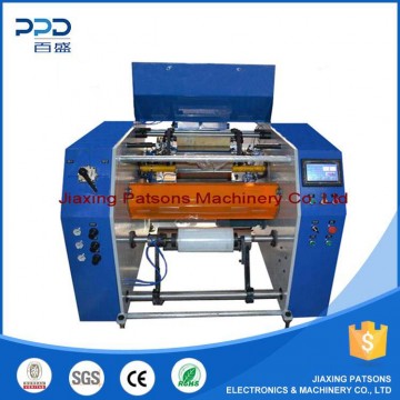 Dotted line cling film rewinder