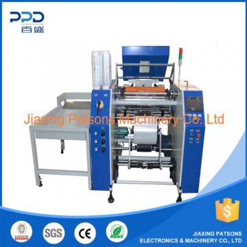 Automatic cling film winder