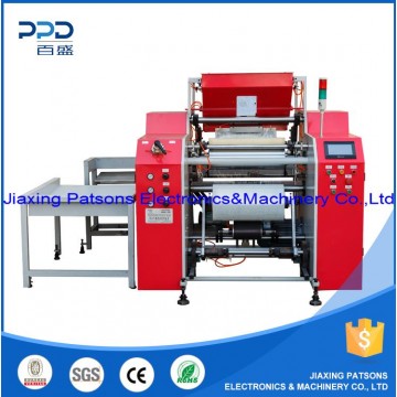 High Speed Automatic 18 kg Stretch Wrap Roll Production Machine